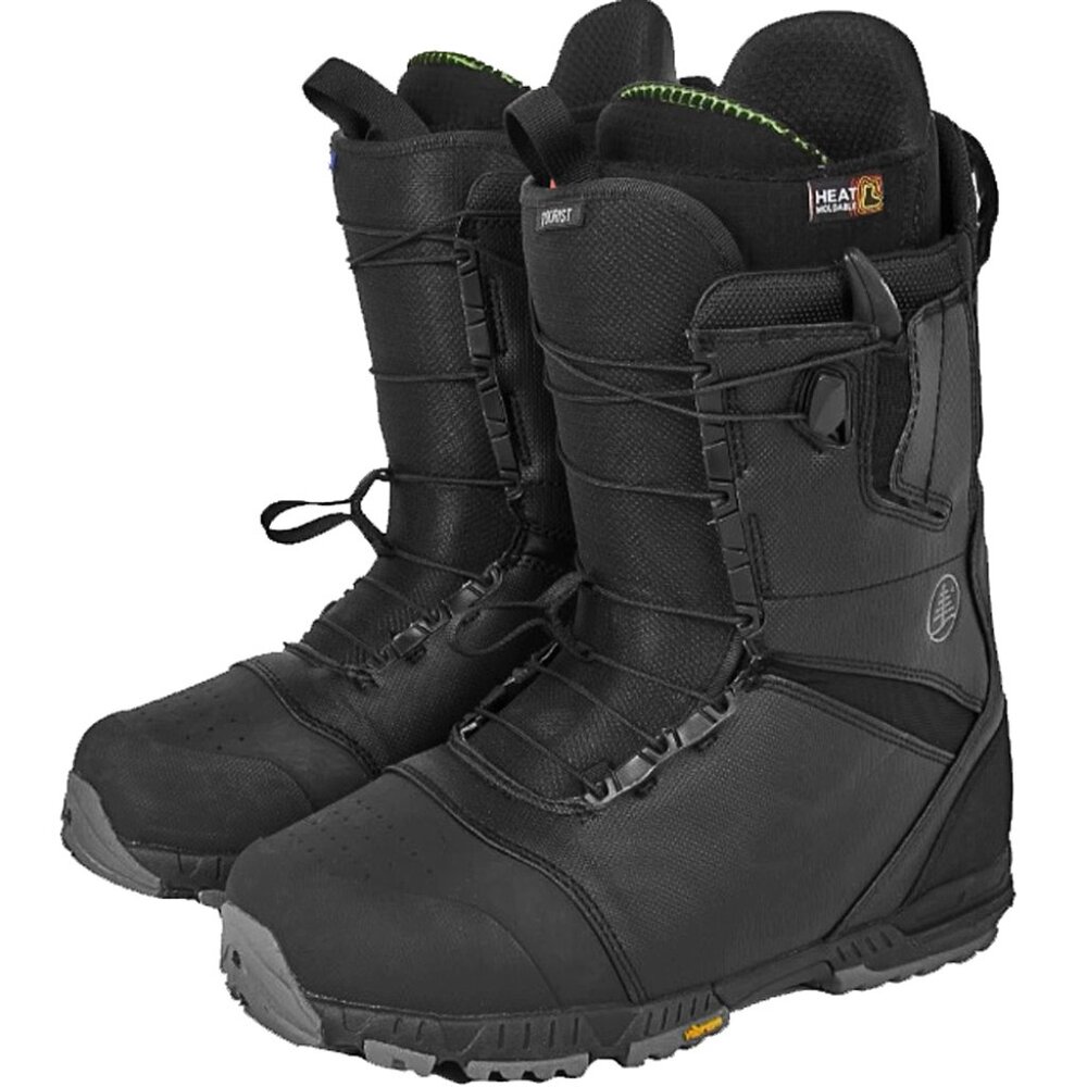 $580 Burton Tourist Speedzone Snowboard Boots! 9.5 Black Splitboard Excellent